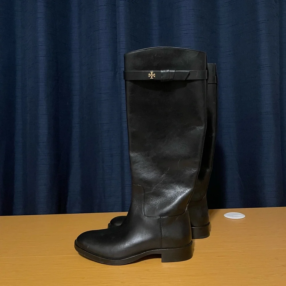 Tory Burch Everly Strap Riding Boots